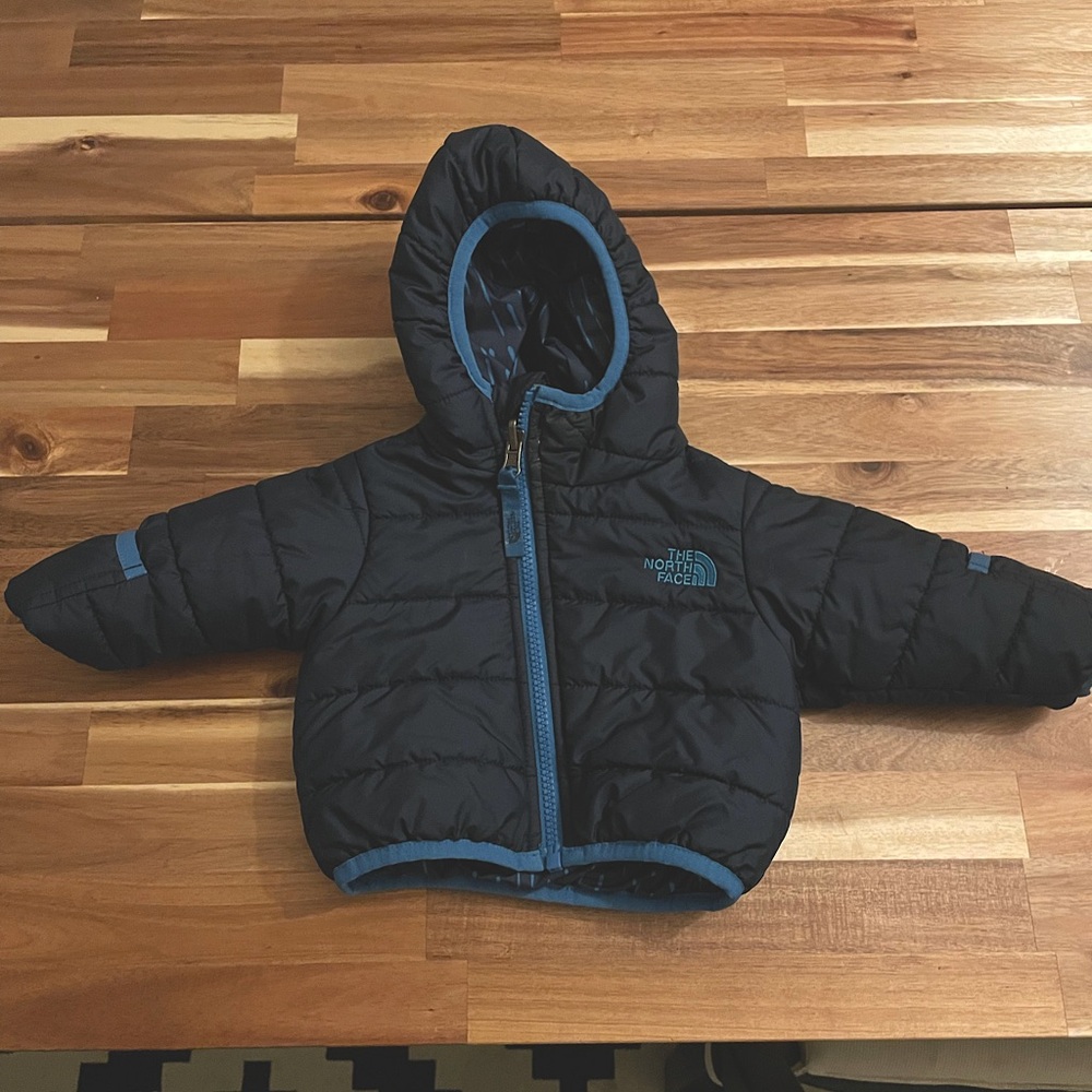 Baby reversible puffer coat - north face